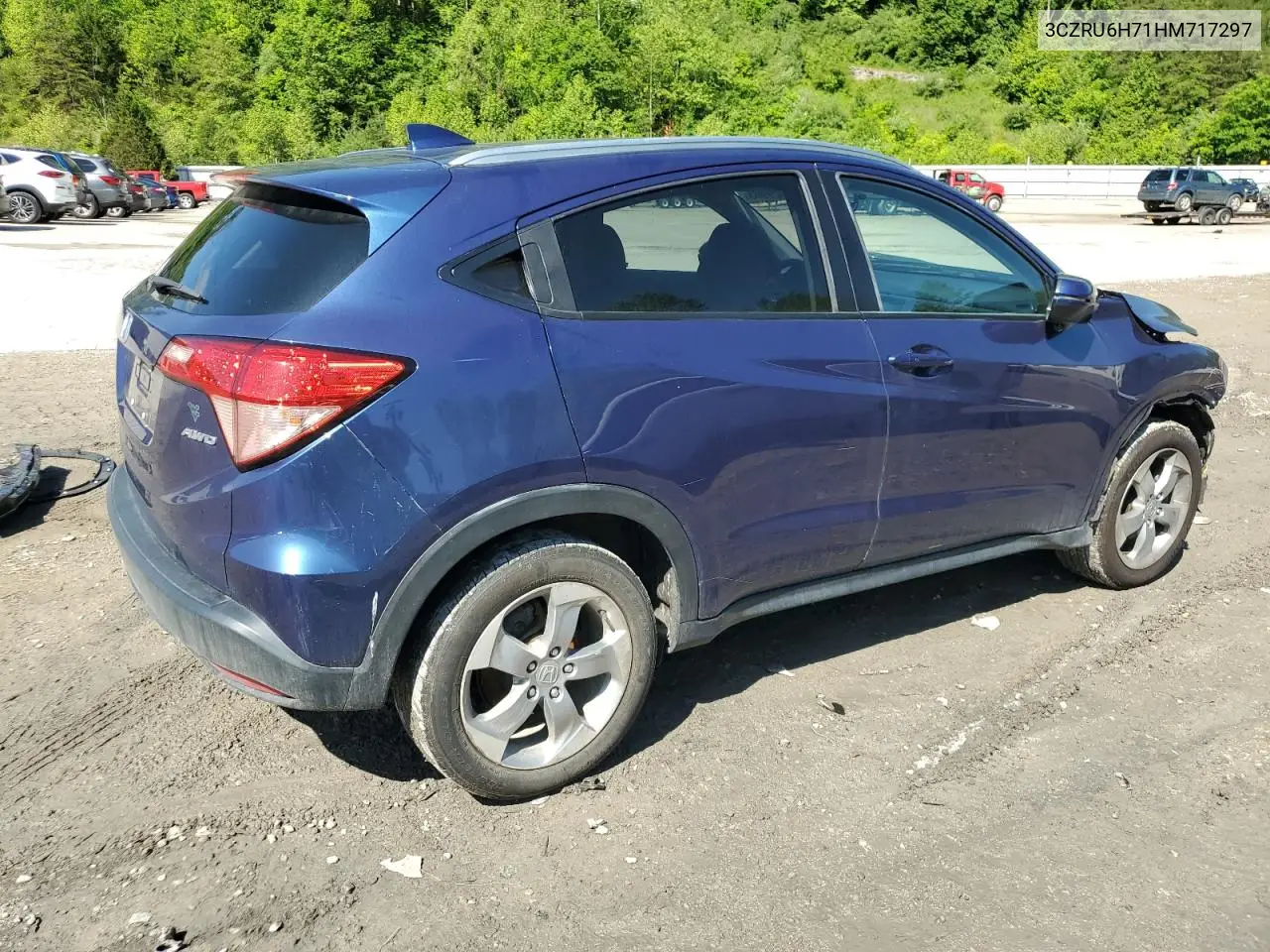2017 Honda Hr-V Exl VIN: 3CZRU6H71HM717297 Lot: 54929965