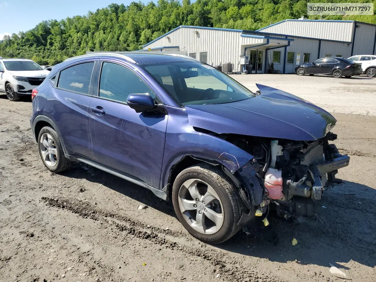 2017 Honda Hr-V Exl VIN: 3CZRU6H71HM717297 Lot: 54929965