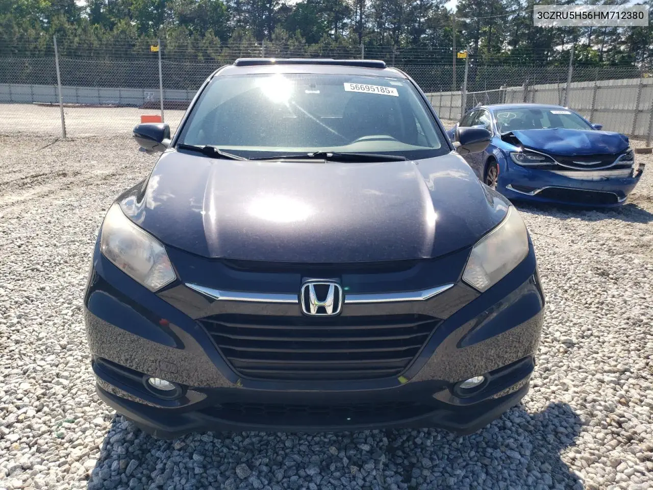 2017 Honda Hr-V Ex VIN: 3CZRU5H56HM712380 Lot: 56695185