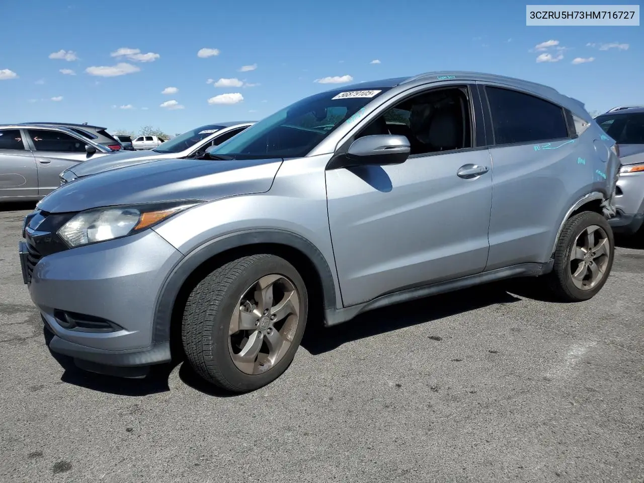 2017 Honda Hr-V Exl VIN: 3CZRU5H73HM716727 Lot: 56879105