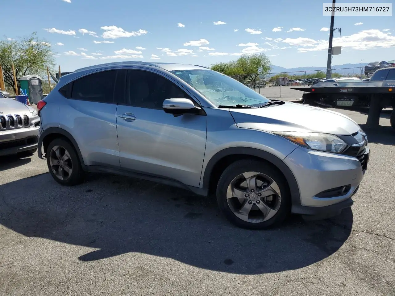 2017 Honda Hr-V Exl VIN: 3CZRU5H73HM716727 Lot: 56879105