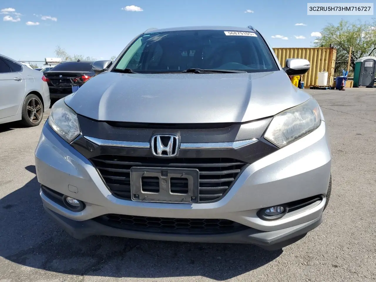 2017 Honda Hr-V Exl VIN: 3CZRU5H73HM716727 Lot: 56879105