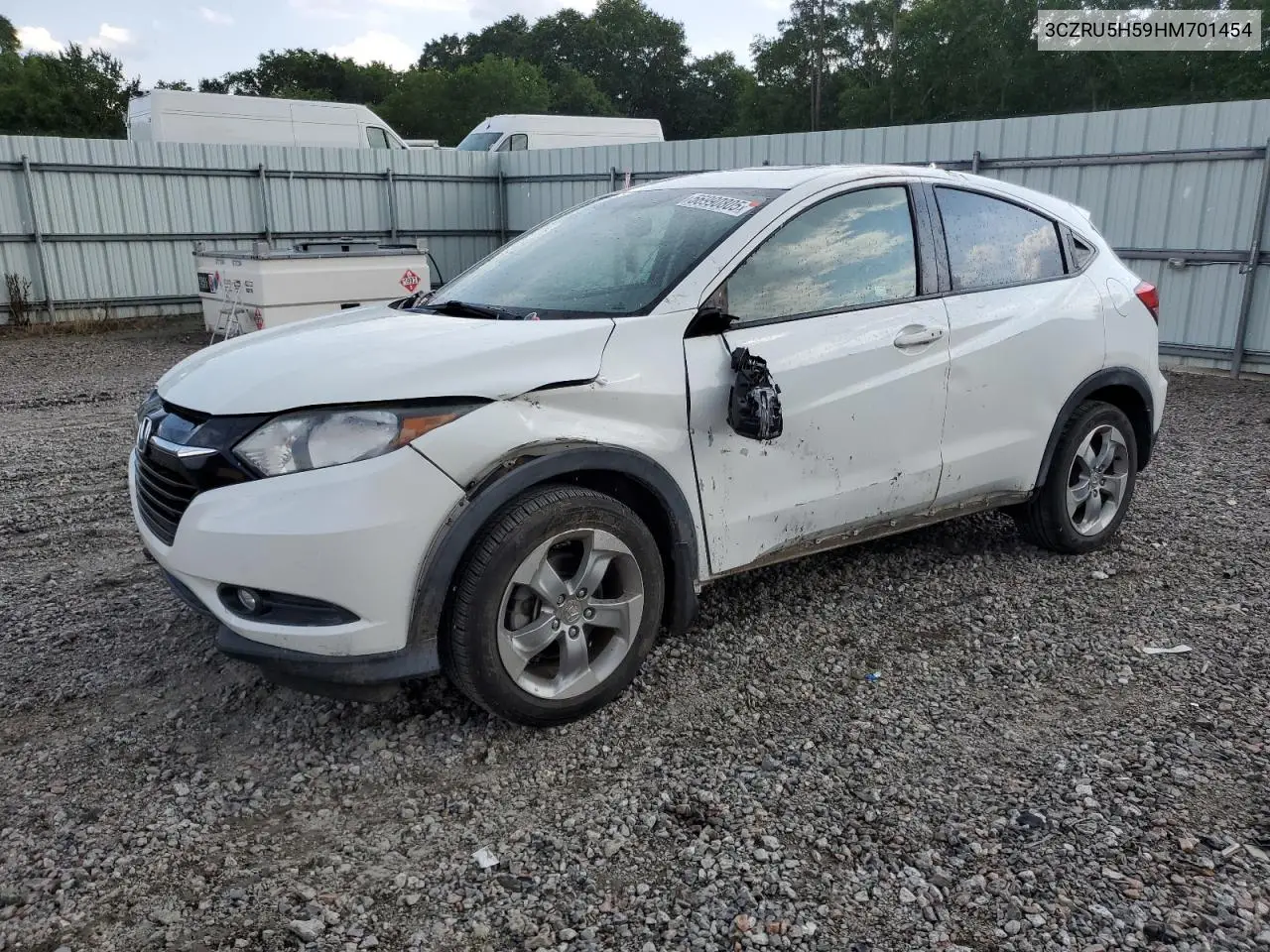 2017 Honda Hr-V Ex VIN: 3CZRU5H59HM701454 Lot: 56990805