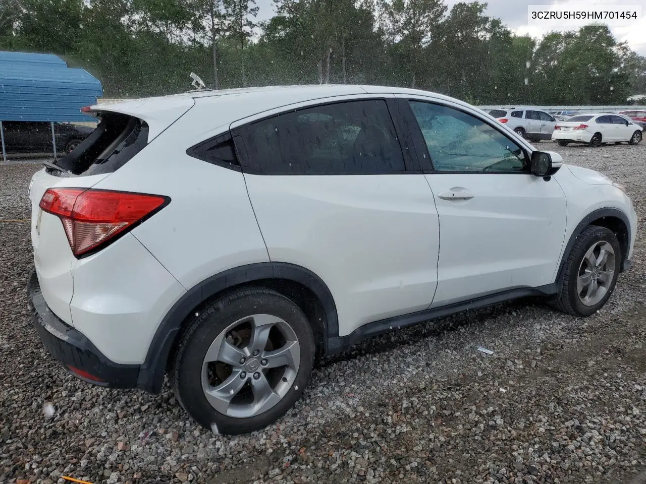 2017 Honda Hr-V Ex VIN: 3CZRU5H59HM701454 Lot: 56990805