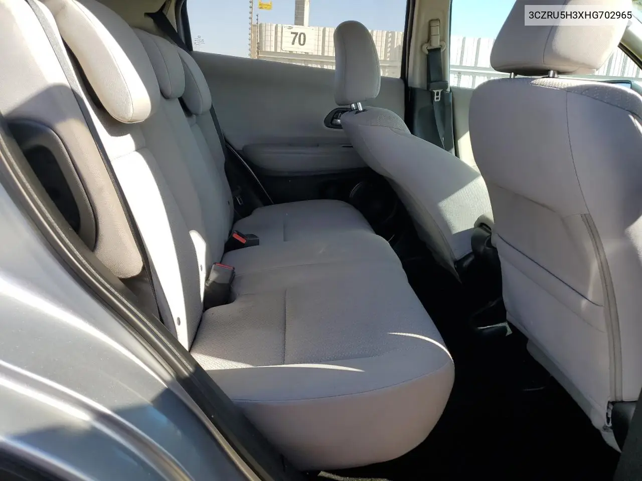 2017 Honda Hr-V Lx VIN: 3CZRU5H3XHG702965 Lot: 57352155