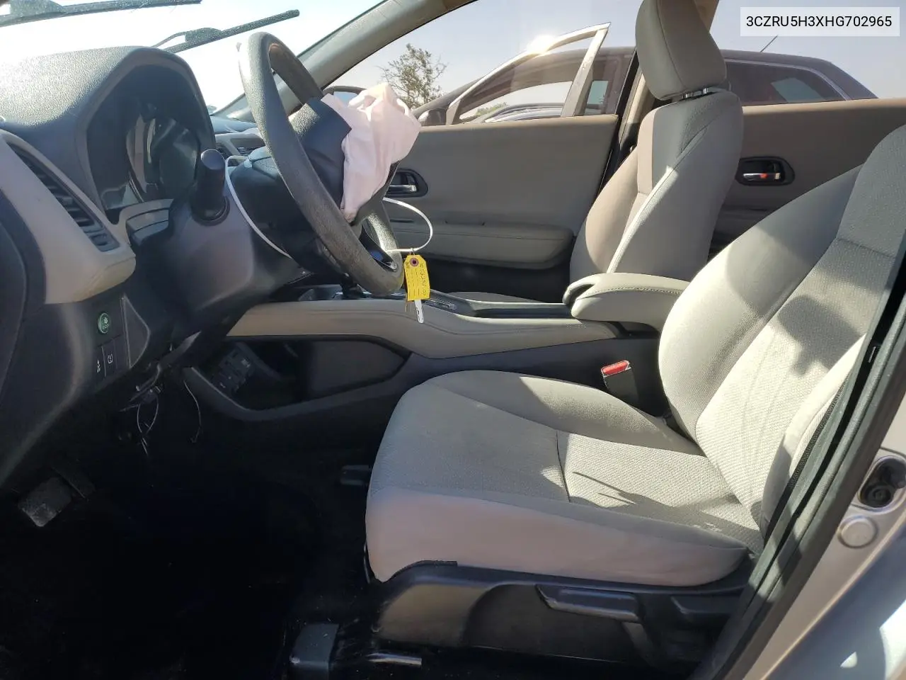 2017 Honda Hr-V Lx VIN: 3CZRU5H3XHG702965 Lot: 57352155