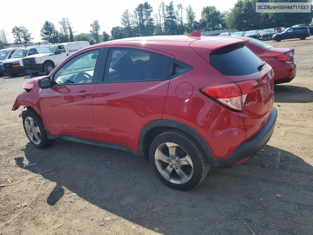 2017 Honda Hr-V Ex VIN: 3CZRU6H50HM711537 Lot: 62273895