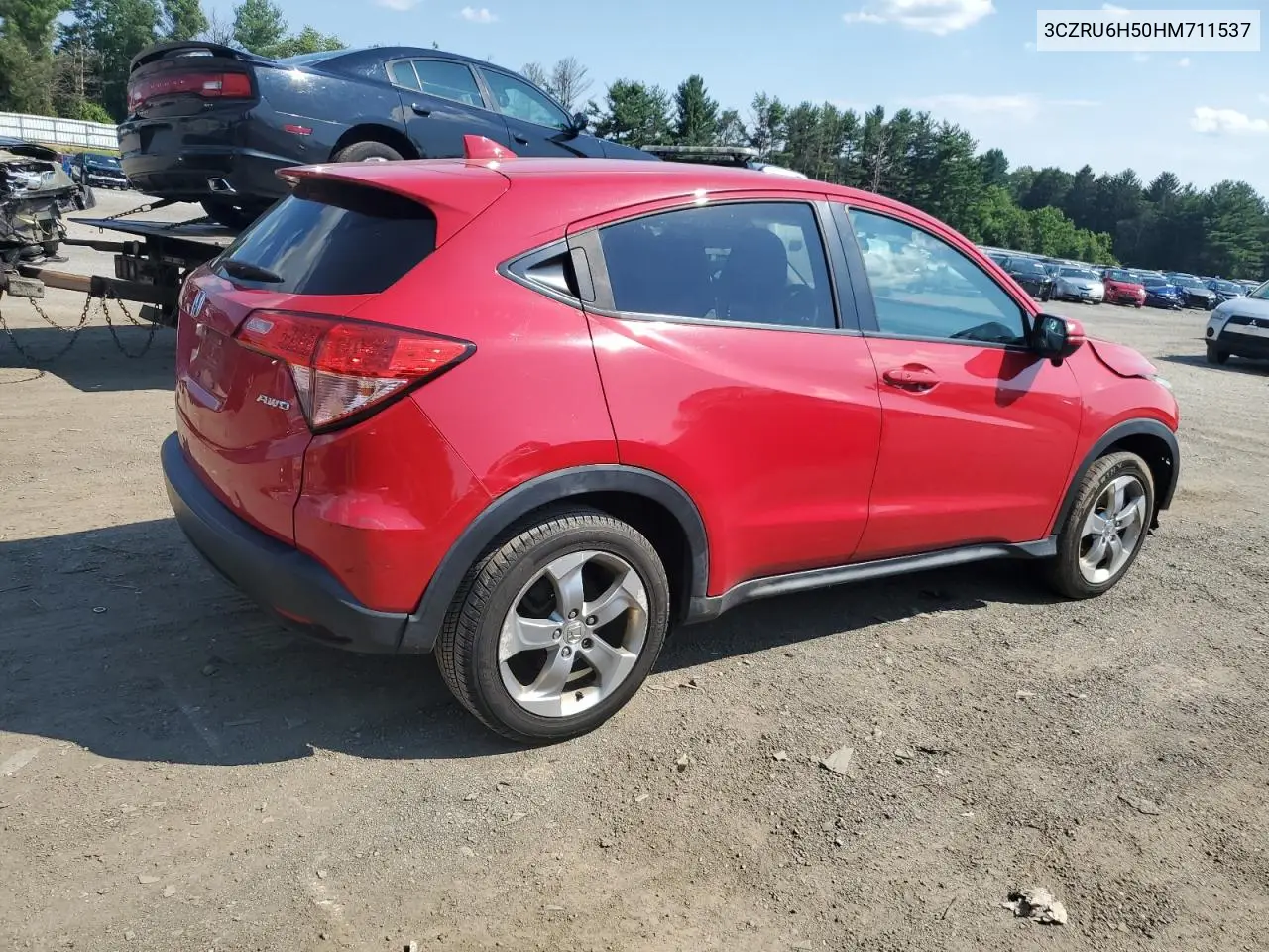 2017 Honda Hr-V Ex VIN: 3CZRU6H50HM711537 Lot: 62273895