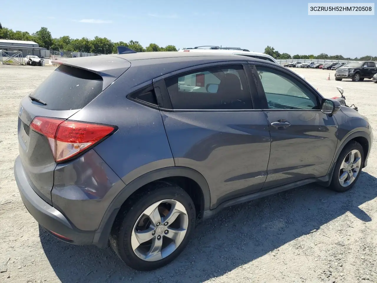 2017 Honda Hr-V Ex VIN: 3CZRU5H52HM720508 Lot: 62693385