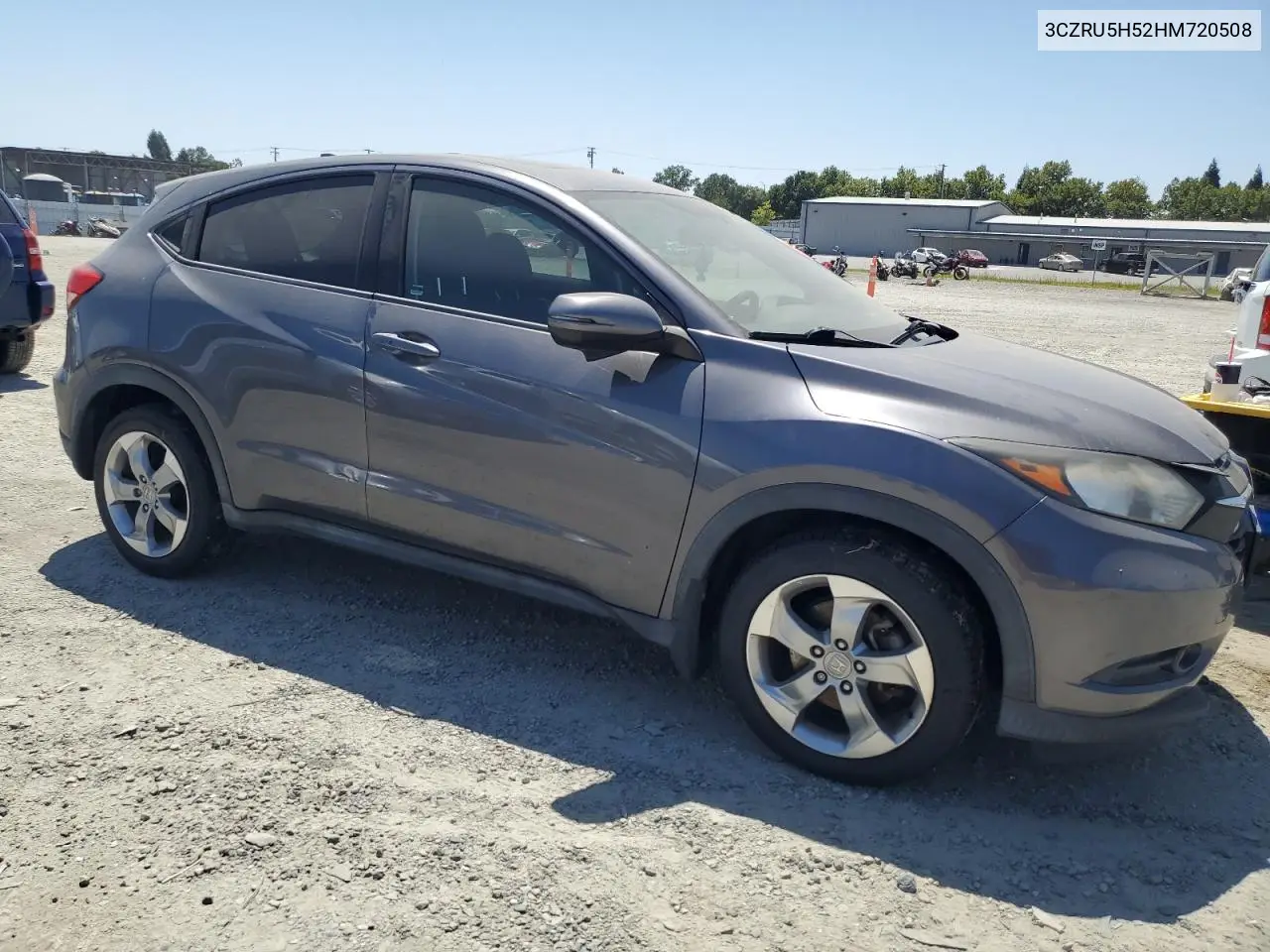 2017 Honda Hr-V Ex VIN: 3CZRU5H52HM720508 Lot: 62693385