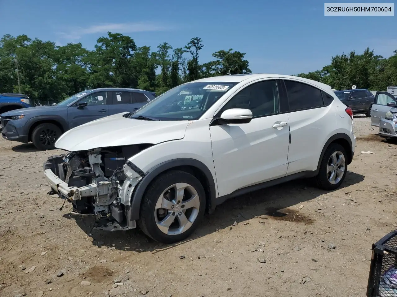 3CZRU6H50HM700604 2017 Honda Hr-V Ex