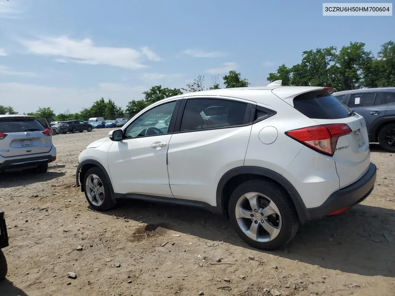 3CZRU6H50HM700604 2017 Honda Hr-V Ex