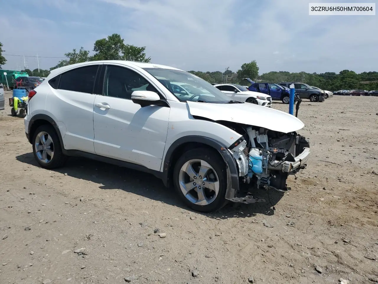 3CZRU6H50HM700604 2017 Honda Hr-V Ex