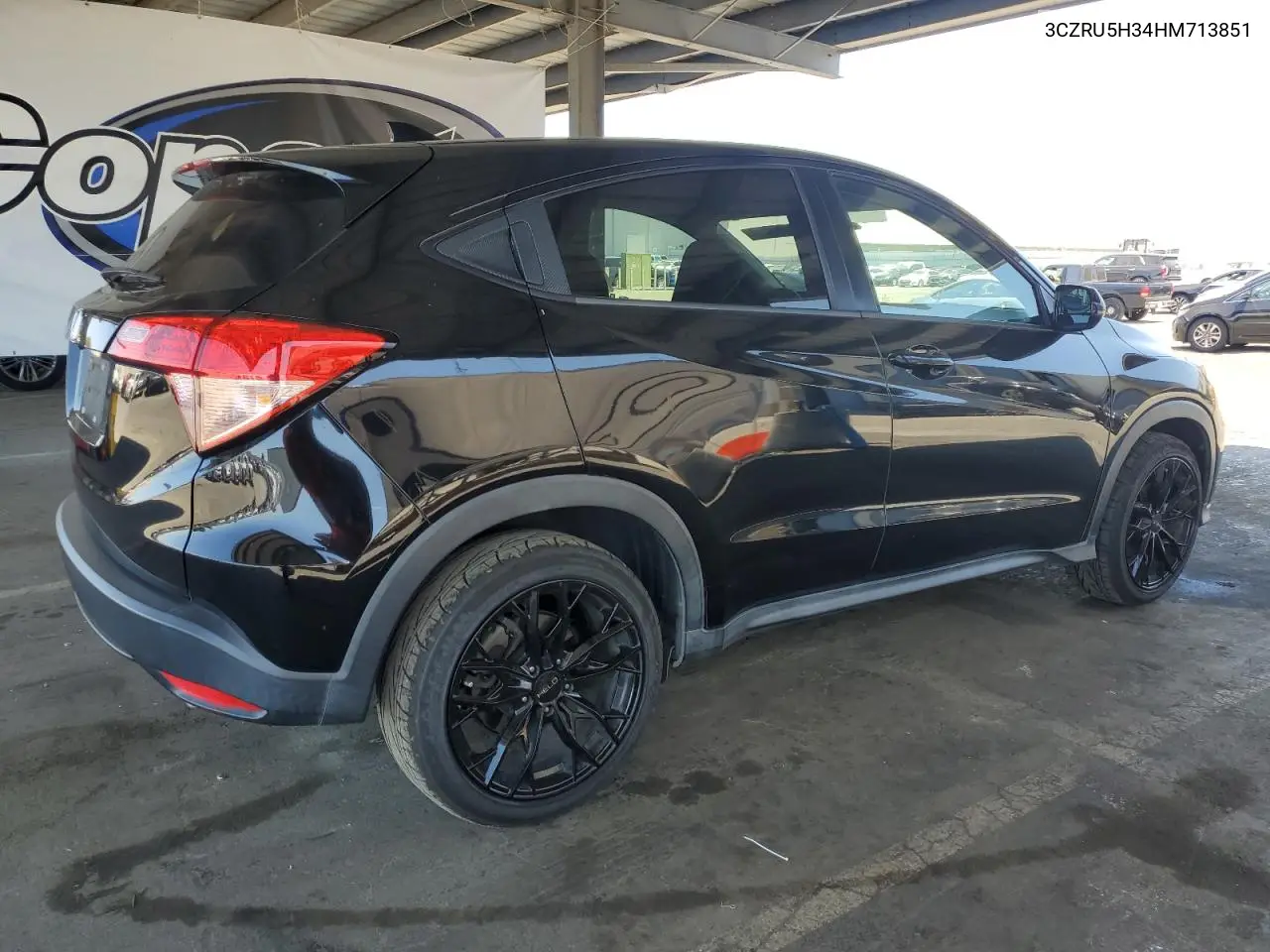 2017 Honda Hr-V Lx VIN: 3CZRU5H34HM713851 Lot: 63061135