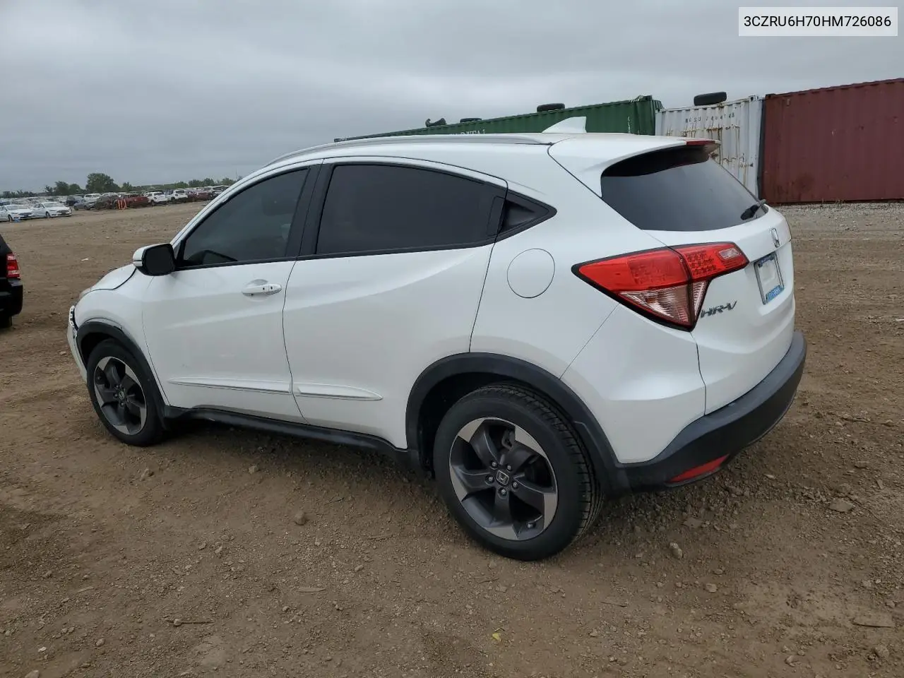 2017 Honda Hr-V Exl VIN: 3CZRU6H70HM726086 Lot: 65002645