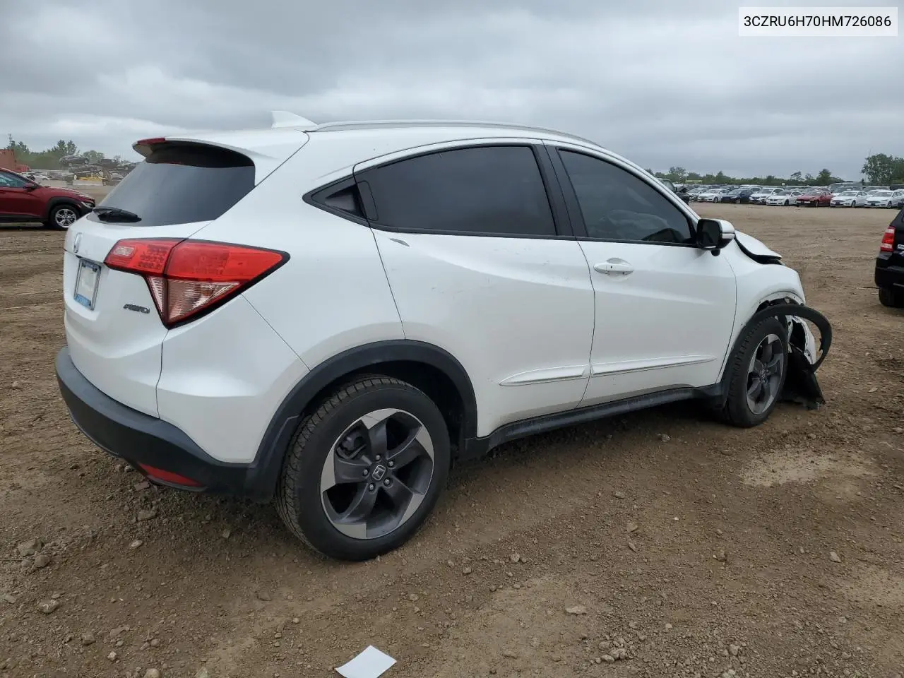 2017 Honda Hr-V Exl VIN: 3CZRU6H70HM726086 Lot: 65002645