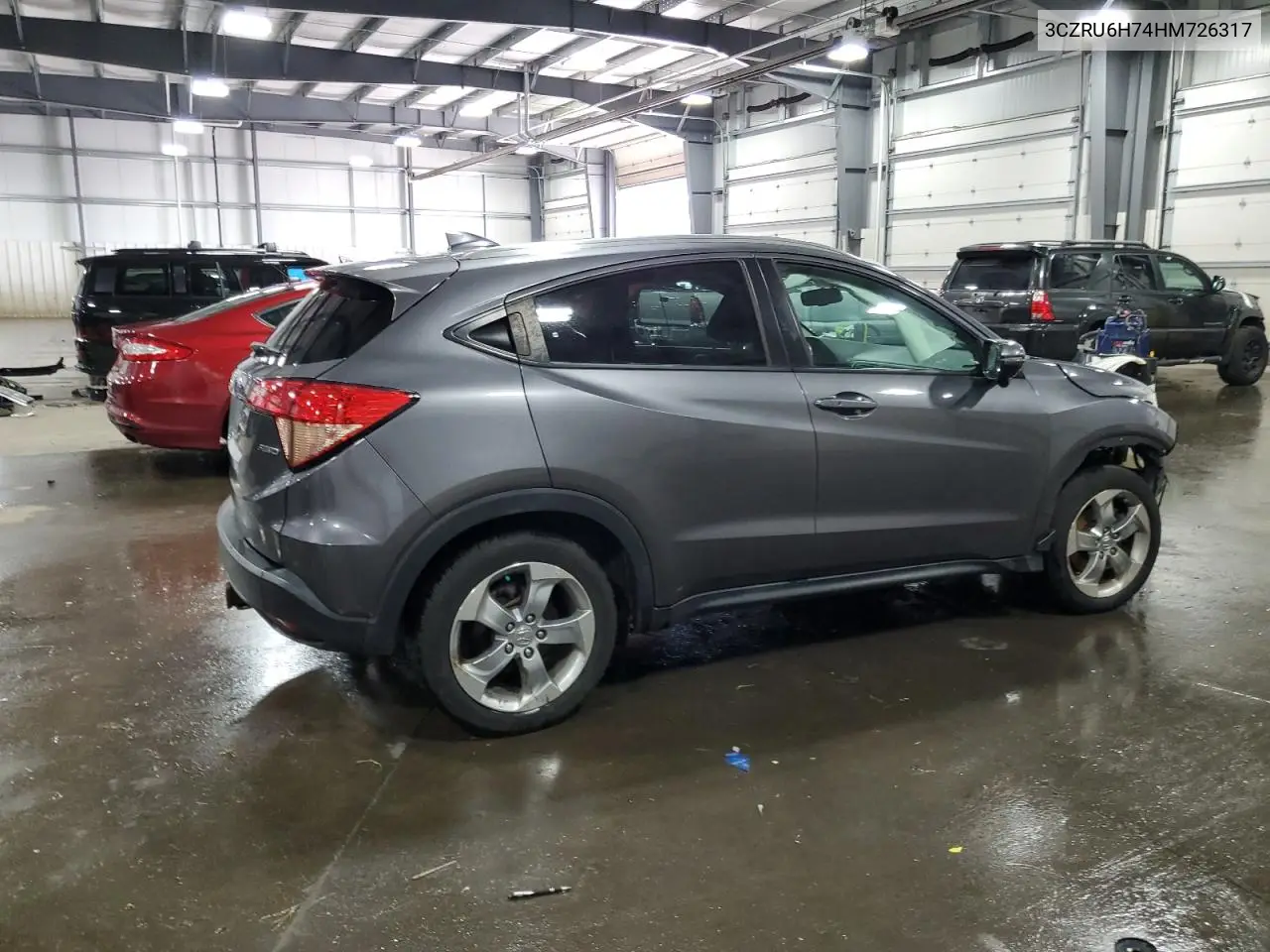 2017 Honda Hr-V Exl VIN: 3CZRU6H74HM726317 Lot: 65043625