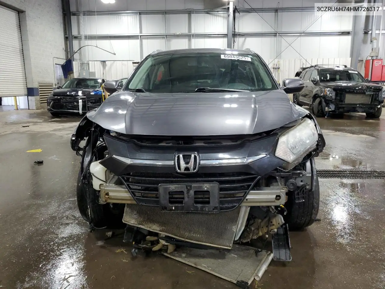 2017 Honda Hr-V Exl VIN: 3CZRU6H74HM726317 Lot: 65043625