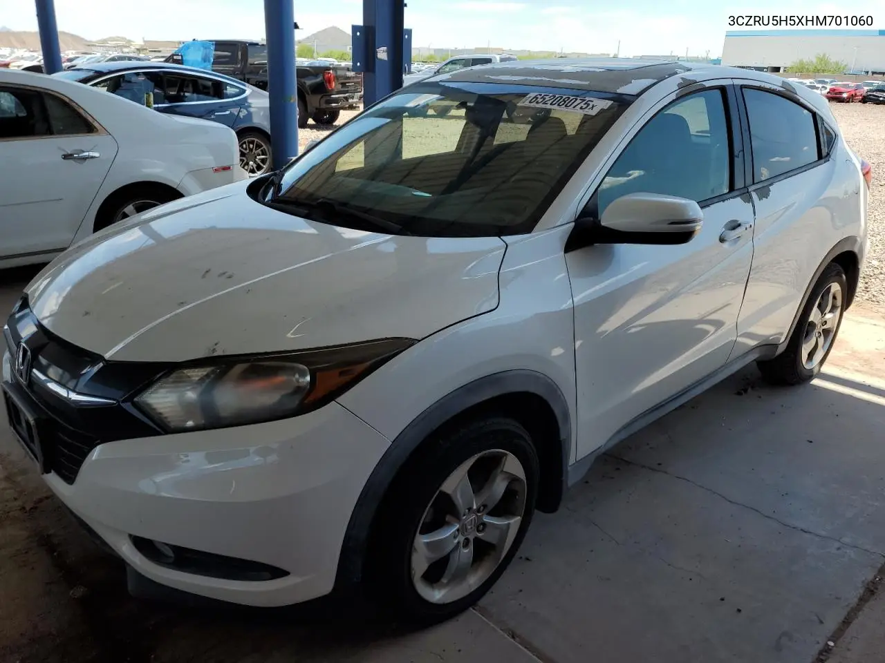 2017 Honda Hr-V Ex VIN: 3CZRU5H5XHM701060 Lot: 65208075