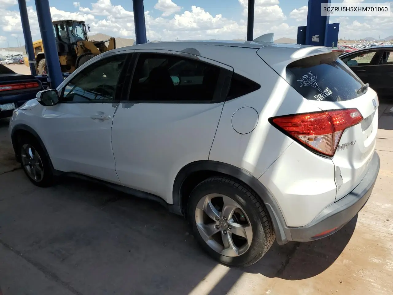 2017 Honda Hr-V Ex VIN: 3CZRU5H5XHM701060 Lot: 65208075