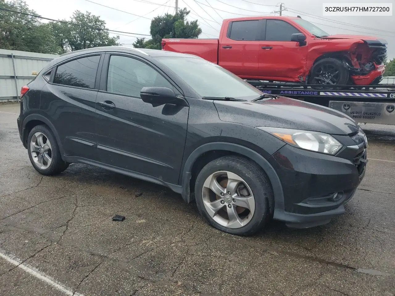 2017 Honda Hr-V Exl VIN: 3CZRU5H77HM727200 Lot: 65396035