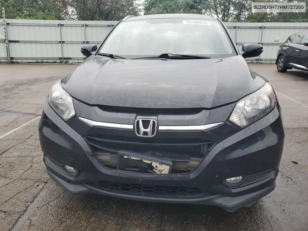 2017 Honda Hr-V Exl VIN: 3CZRU5H77HM727200 Lot: 65396035