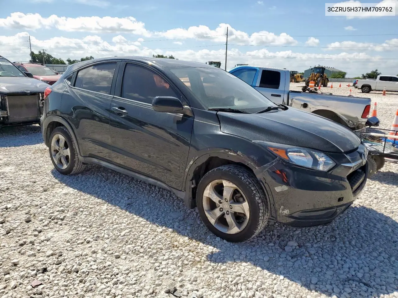 2017 Honda Hr-V Lx VIN: 3CZRU5H37HM709762 Lot: 65826605