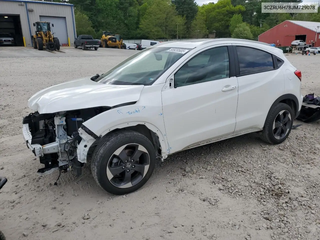 2018 Honda Hr-V Exl VIN: 3CZRU6H78JM729078 Lot: 56920585