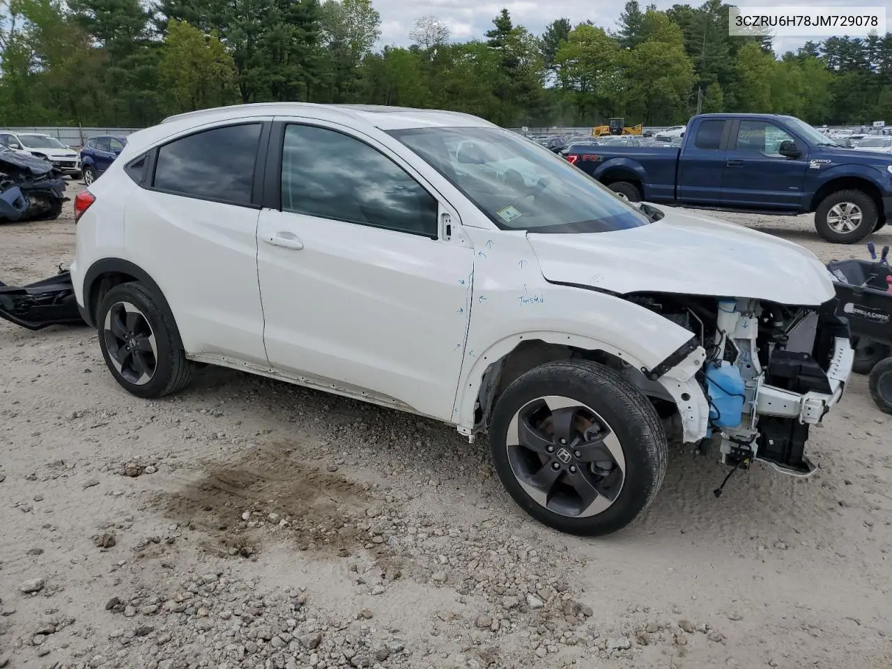 2018 Honda Hr-V Exl VIN: 3CZRU6H78JM729078 Lot: 56920585