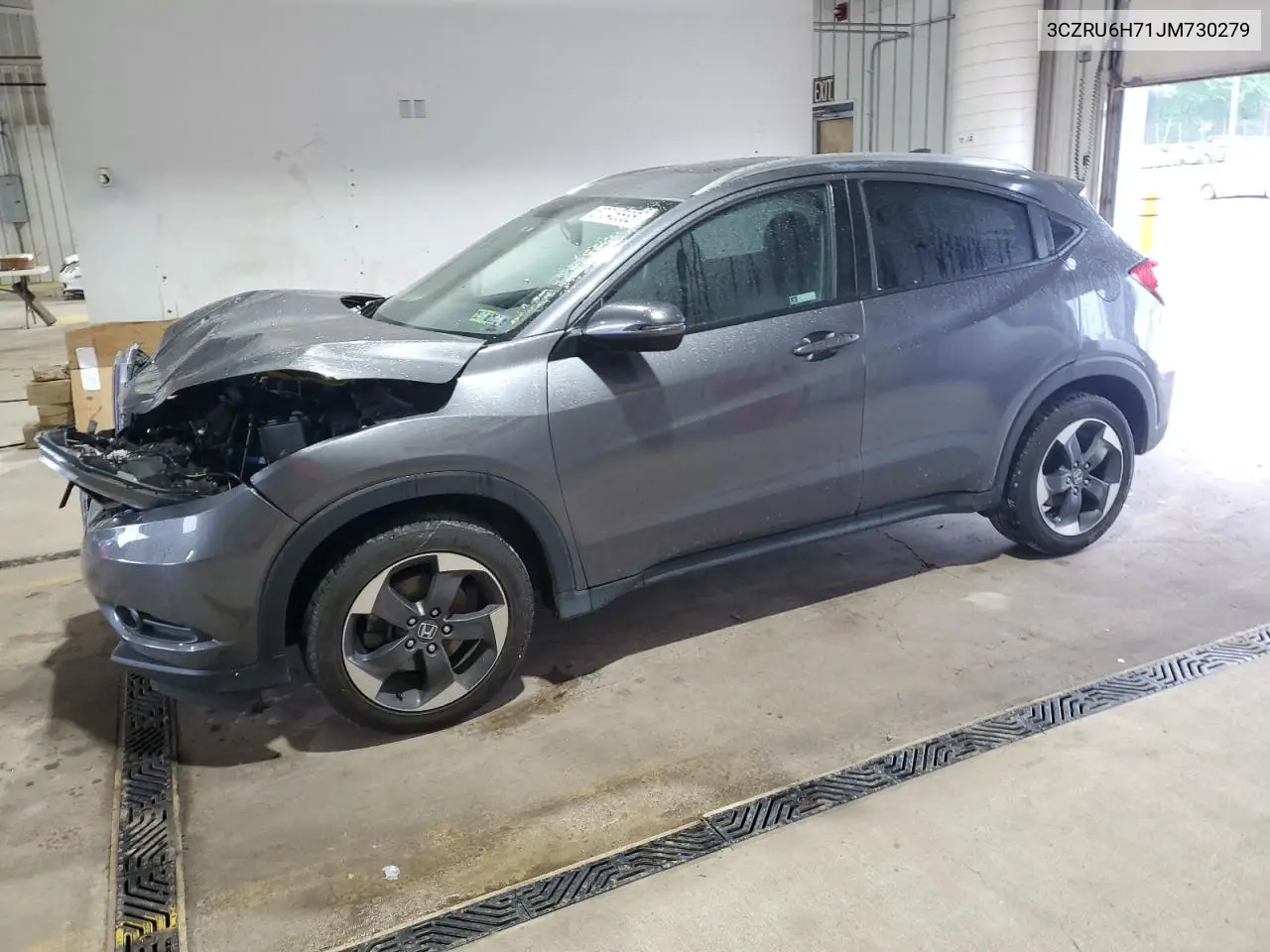 2018 Honda Hr-V Exl VIN: 3CZRU6H71JM730279 Lot: 57045685