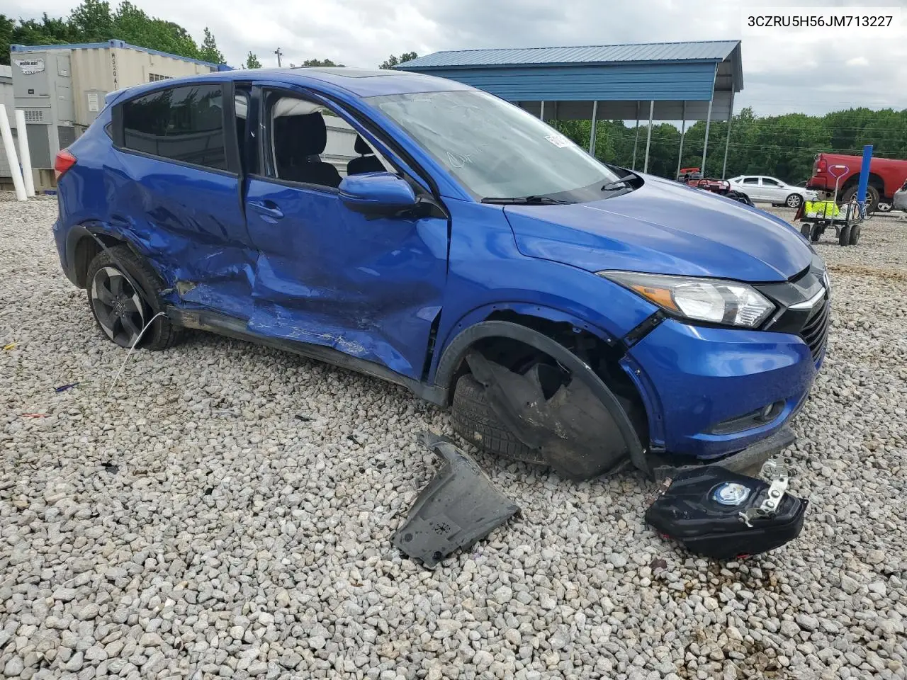 2018 Honda Hr-V Ex VIN: 3CZRU5H56JM713227 Lot: 57121545
