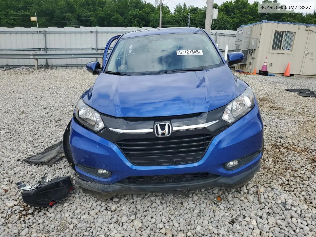 2018 Honda Hr-V Ex VIN: 3CZRU5H56JM713227 Lot: 57121545