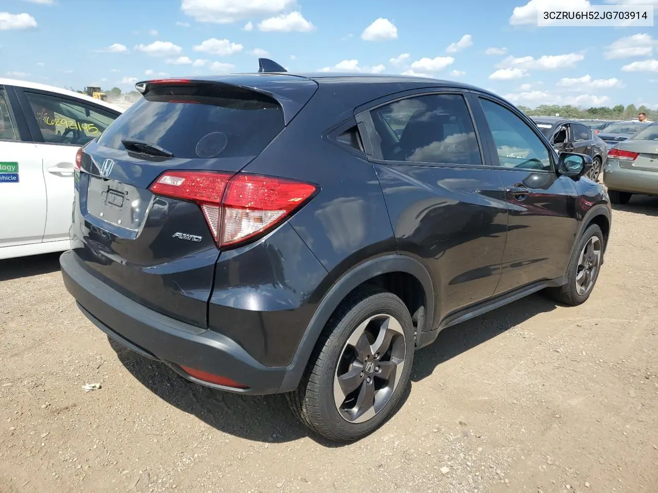 2018 Honda Hr-V Ex VIN: 3CZRU6H52JG703914 Lot: 62613765