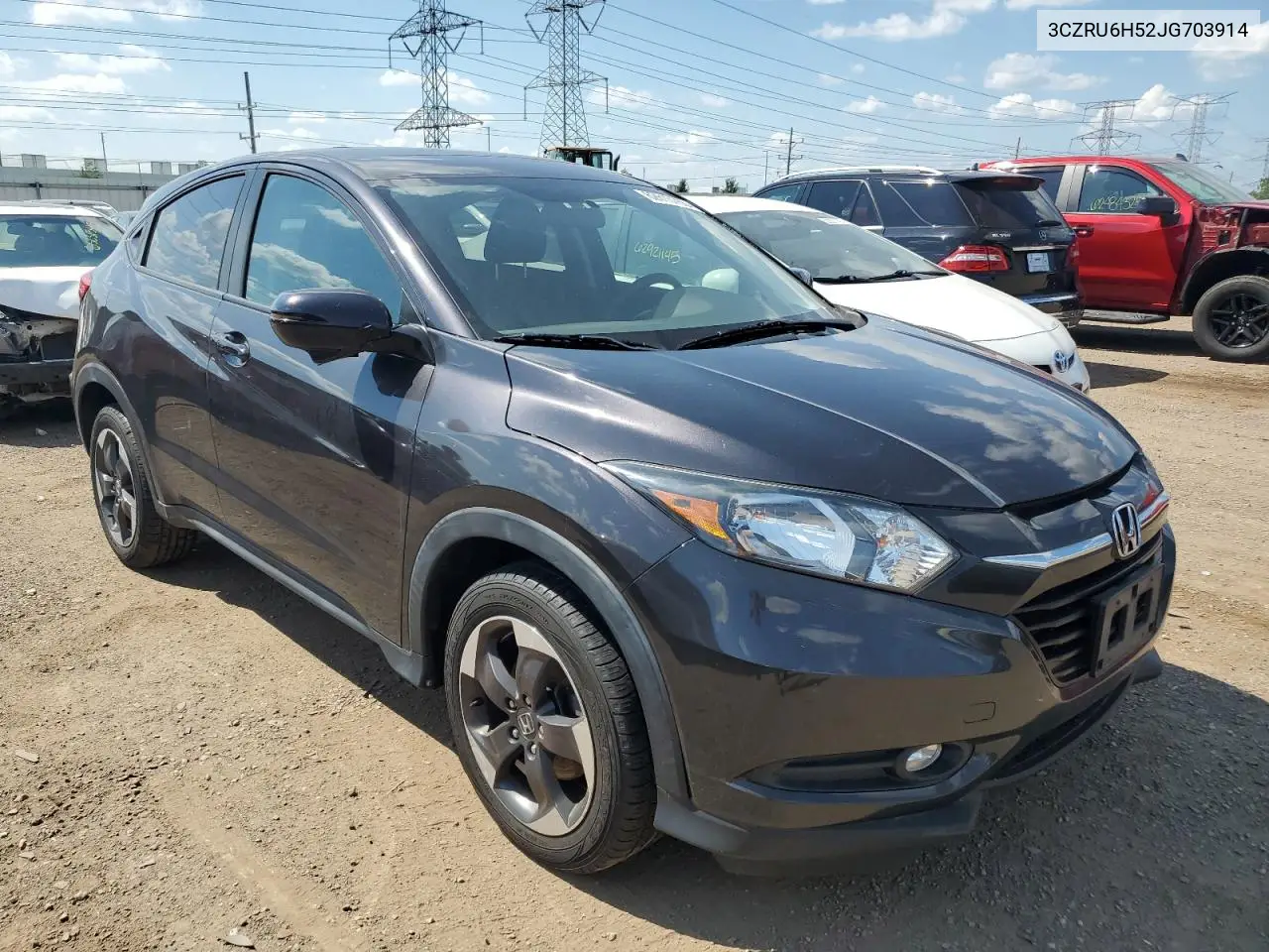 2018 Honda Hr-V Ex VIN: 3CZRU6H52JG703914 Lot: 62613765
