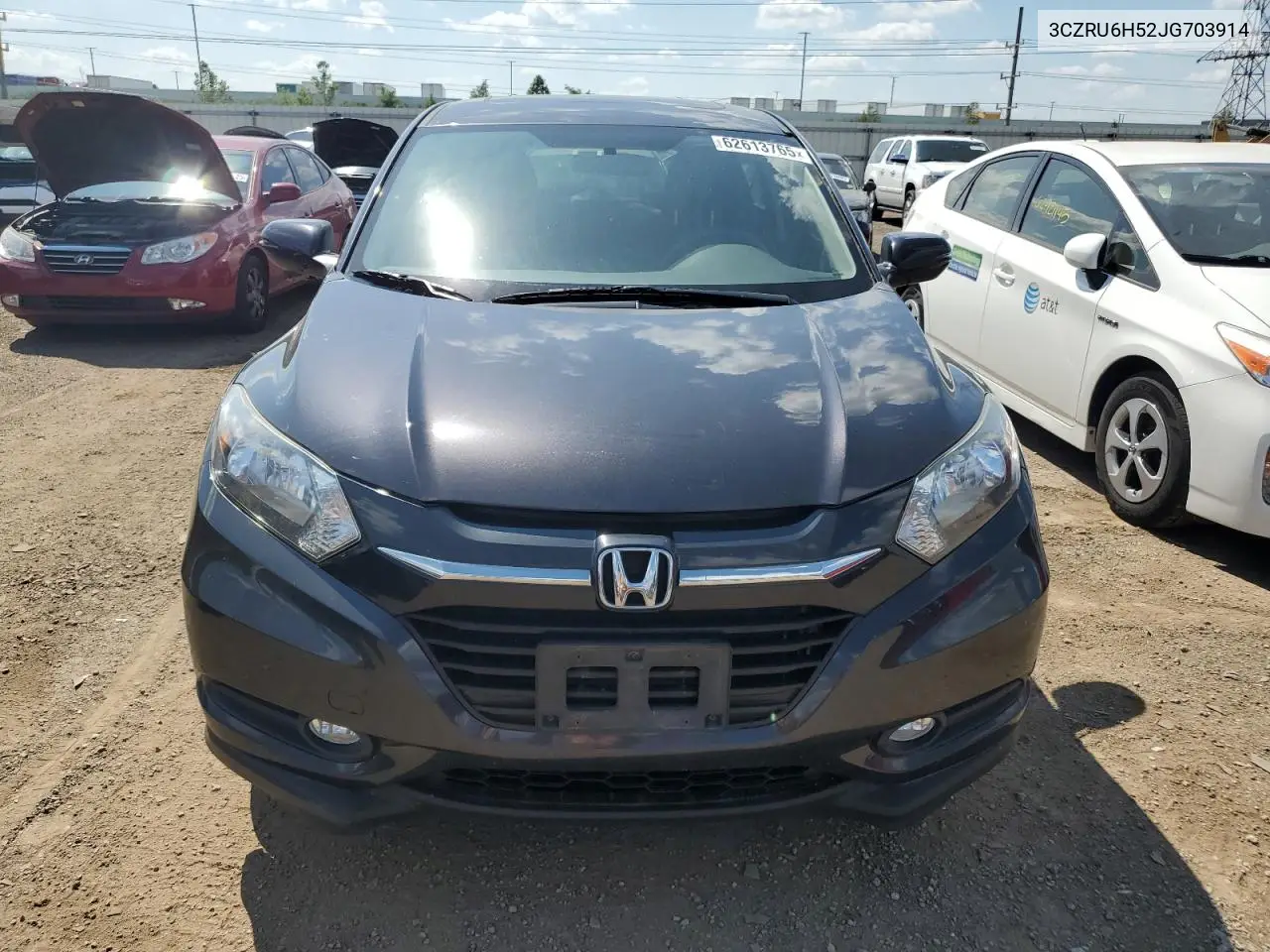 2018 Honda Hr-V Ex VIN: 3CZRU6H52JG703914 Lot: 62613765