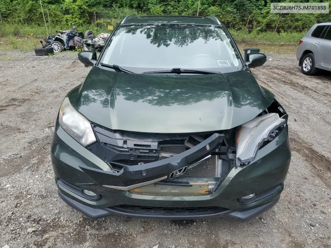 2018 Honda Hr-V Exl VIN: 3CZRU6H75JM701853 Lot: 62754085