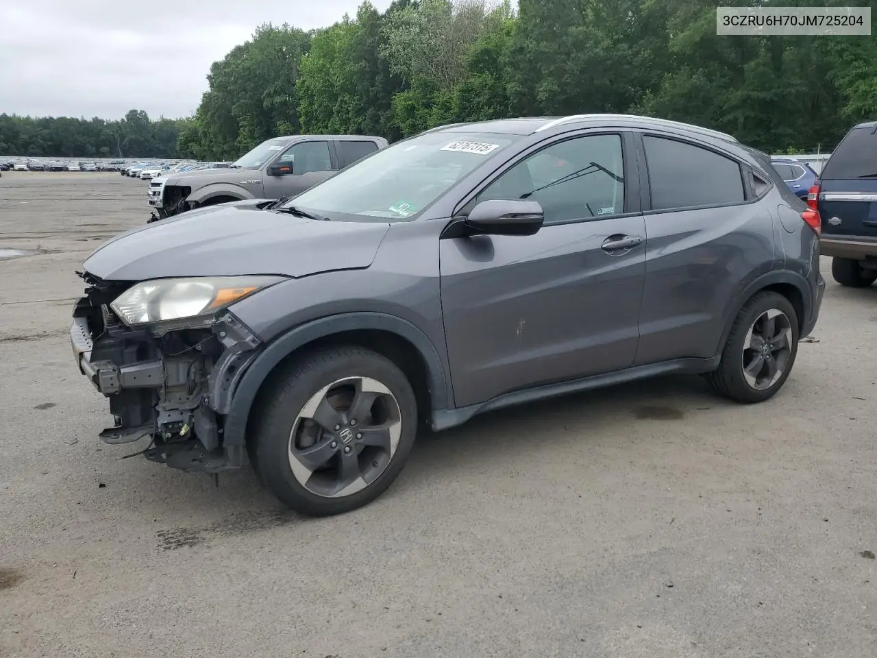 2018 Honda Hr-V Exl VIN: 3CZRU6H70JM725204 Lot: 62767315