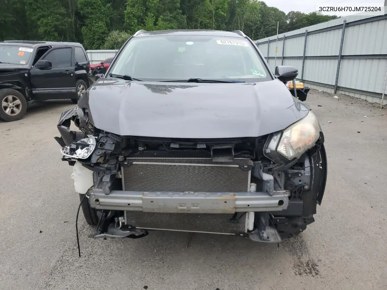 2018 Honda Hr-V Exl VIN: 3CZRU6H70JM725204 Lot: 62767315