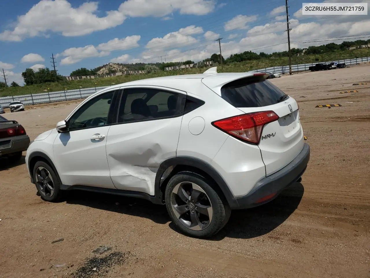 2018 Honda Hr-V Ex VIN: 3CZRU6H55JM721759 Lot: 62785195