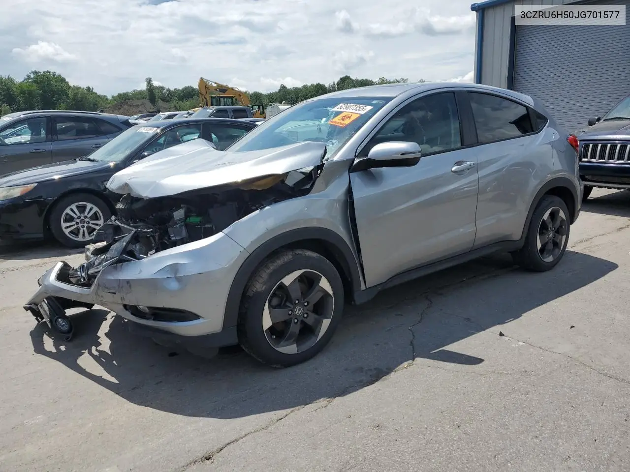 2018 Honda Hr-V Ex VIN: 3CZRU6H50JG701577 Lot: 62907355