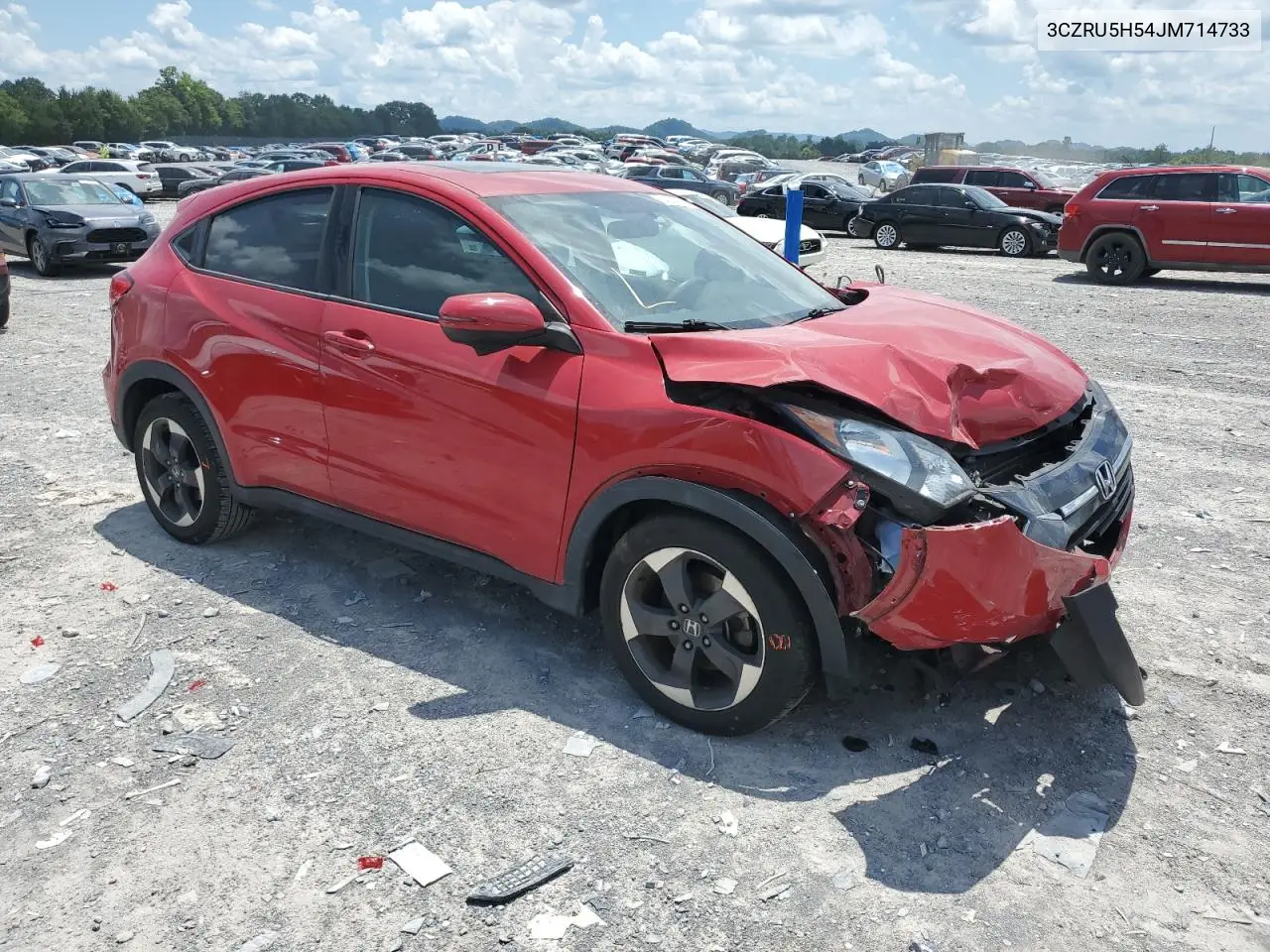 2018 Honda Hr-V Ex VIN: 3CZRU5H54JM714733 Lot: 64234995