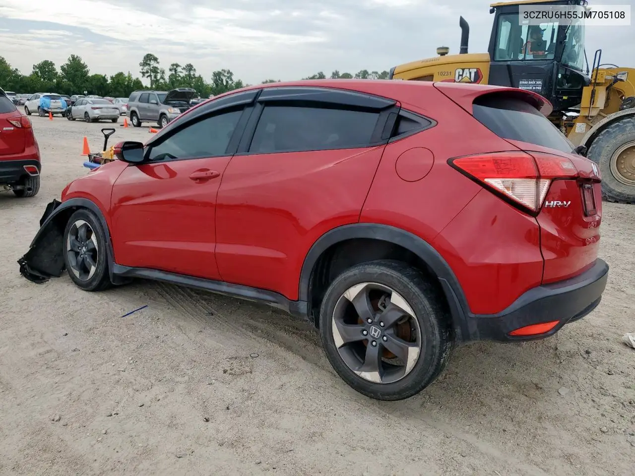 2018 Honda Hr-V Ex VIN: 3CZRU6H55JM705108 Lot: 64401355