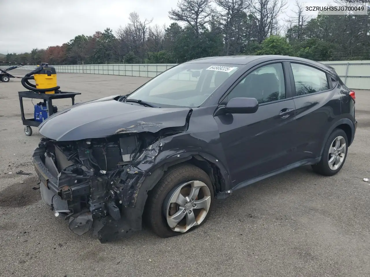 2018 Honda Hr-V Lx VIN: 3CZRU6H35JG700049 Lot: 64569225