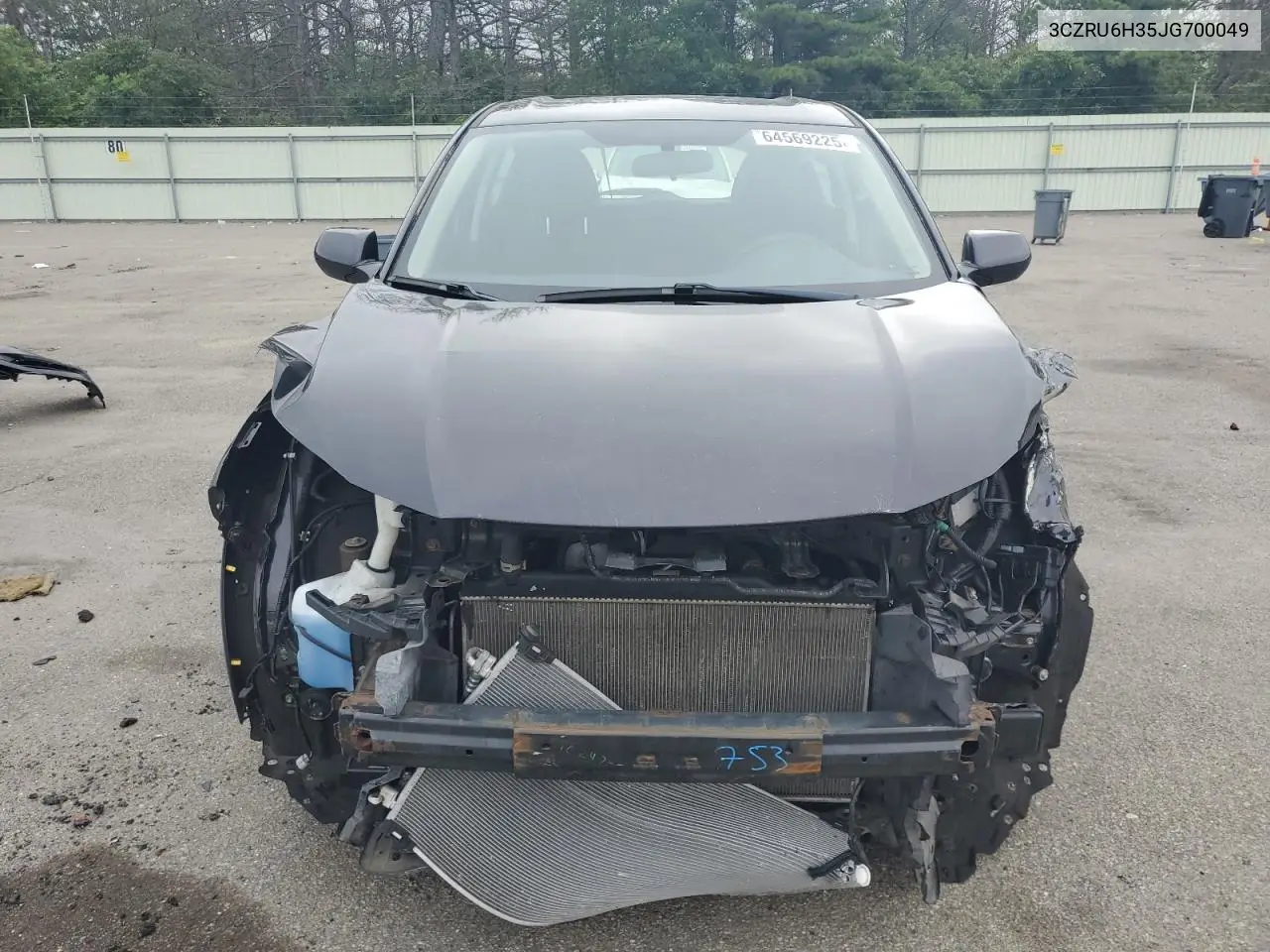 2018 Honda Hr-V Lx VIN: 3CZRU6H35JG700049 Lot: 64569225