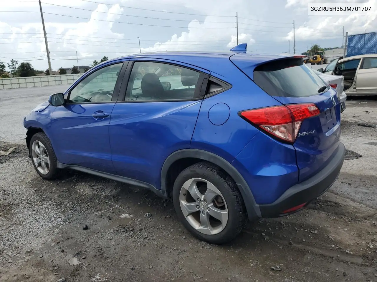 2018 Honda Hr-V Lx VIN: 3CZRU5H36JM701707 Lot: 65135415