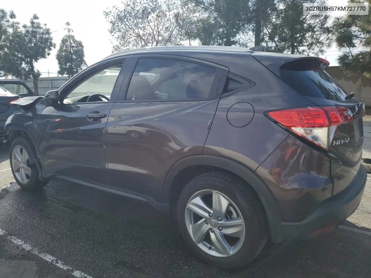 2019 Honda Hr-V Ex VIN: 3CZRU5H57KM727770 Lot: 44462385