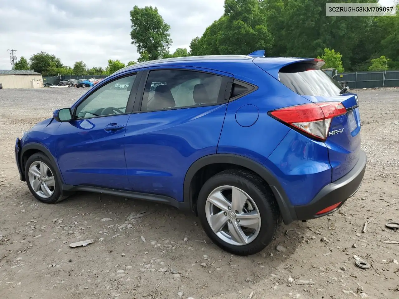 2019 Honda Hr-V Ex VIN: 3CZRU5H58KM709097 Lot: 56590455