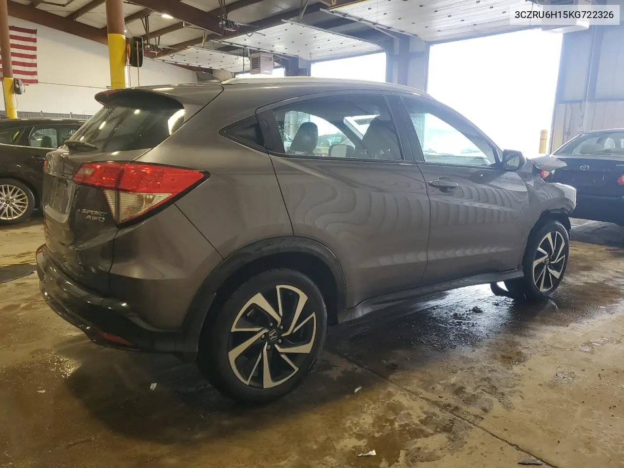 2019 Honda Hr-V Sport VIN: 3CZRU6H15KG722326 Lot: 56672975
