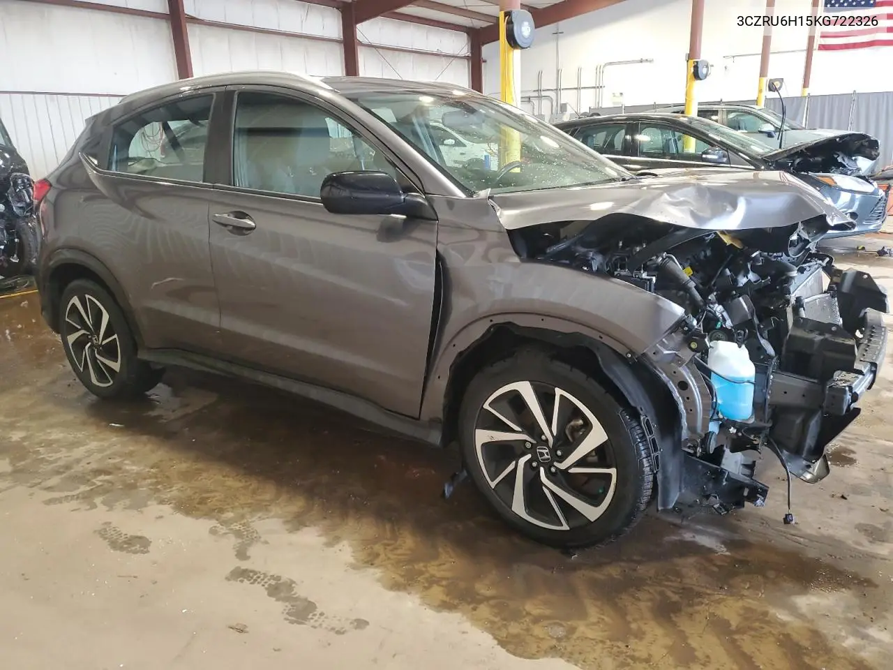 2019 Honda Hr-V Sport VIN: 3CZRU6H15KG722326 Lot: 56672975