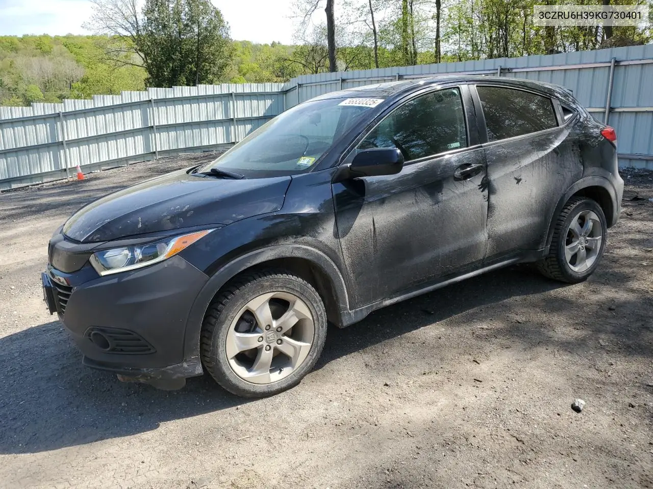 2019 Honda Hr-V Lx VIN: 3CZRU6H39KG730401 Lot: 56830325